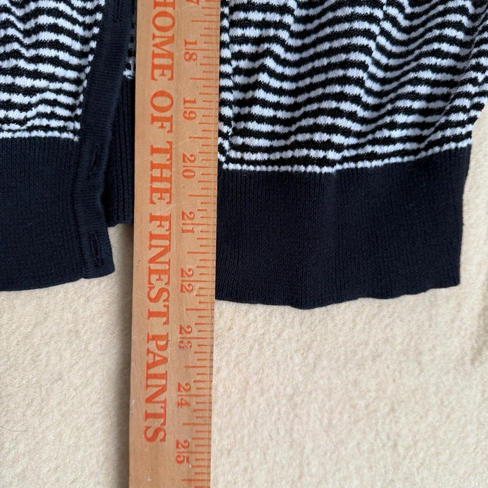 Worthington striped button